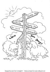 Where You Going? My Friend ~ Digital Stamping