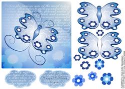 Natural Spirit-blue Sky Toppers &decoupages