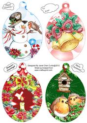 Happy Christmas Bookmark