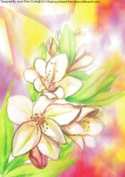 Freesia Backing Paper