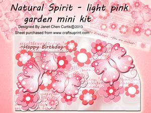 Natural Spirit-light Pink Garden