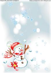 Merry Christmas-snowman