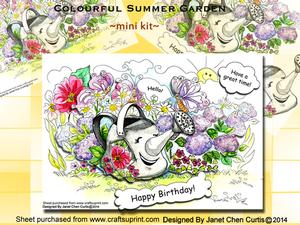 Colourful Summer Garden