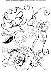Happy Valentines with Roses