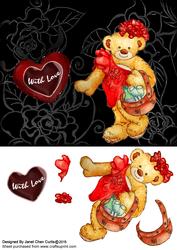 Happy Bear's Romantic Valentines Day