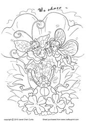 Butterfly Fairy, Honey Bee Fairy and a Ladybug Wizard