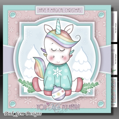 You Melt My Heart Unicorn Mini Kit