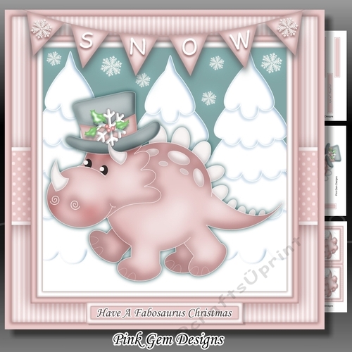 Have A Fabosaurus Christmas Mini Kit