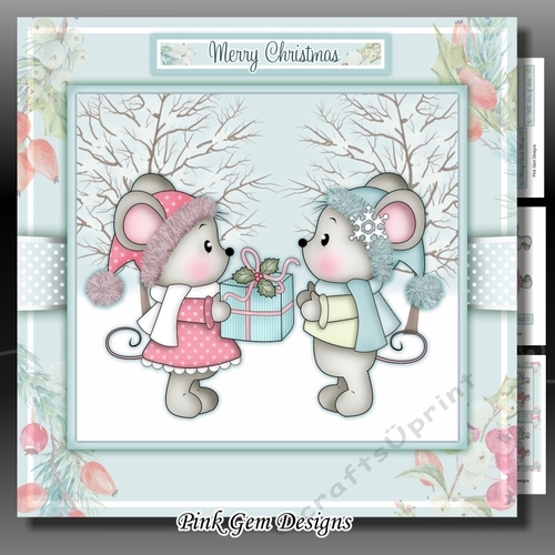 Christmas Gift Mice Mini Kit