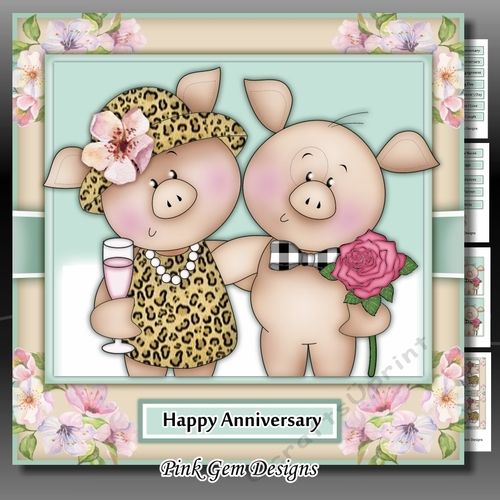 Piggin Anniversary, Valentine, Wedding, Engagement Mini Kit