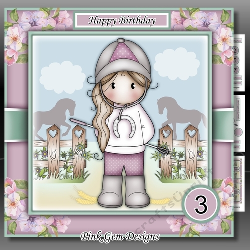Horse Riding Chloe Mini Kit With Ages 2 to 7 Years