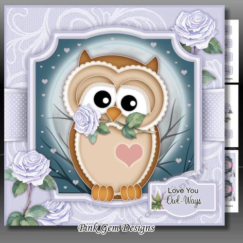 Love You Owl Ways Lilac Mini Kit