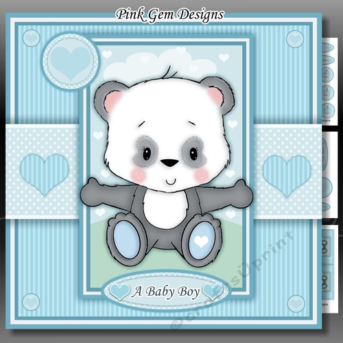 Blue Baby Panda Mini Kit