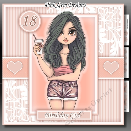 Birthday Girl 4 Mini Kit With Ages 15 - 21 Yrs