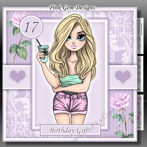 Birthday Girl 6 Mini Kit With Ages 15 - 21 Yrs
