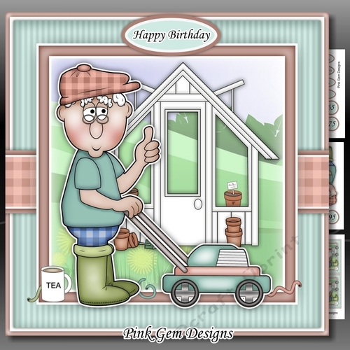 Gardening Ernie Mini Kit With Age Tags