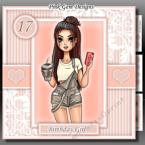 Birthday Girl 7 Mini Kit With Ages 15 - 21 Yrs