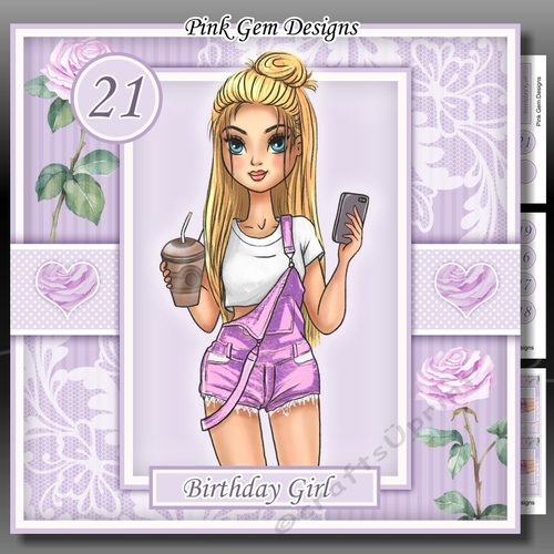 Birthday Girl 9 Mini Kit With Ages 15 - 21 Yrs
