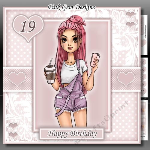 Birthday Girl 8 Mini Kit With Ages 15 - 21 Yrs