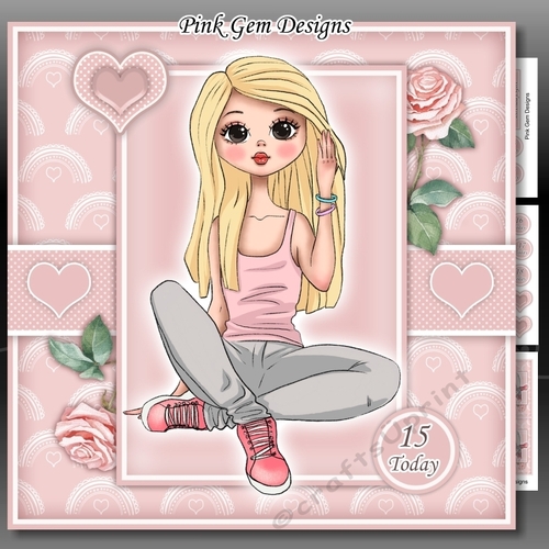 Cute Girl 1 Mini Kit With Ages 12 to 18 Yrs