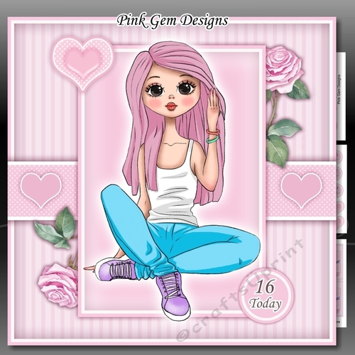 Cute Girl 2 Mini Kit With Ages 12 to 18 Yrs