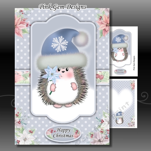 Poinsettia Hedgy A5 Mini Kit