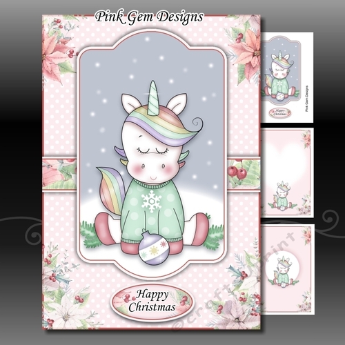 Cozy Unicorn A5 Mini Kit