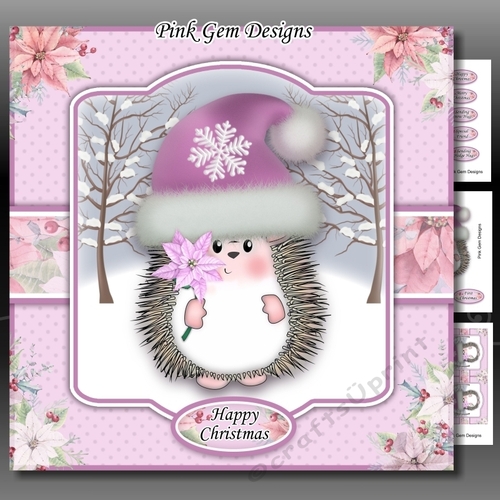 Poinsettia Hedgy 5 Mini Kit