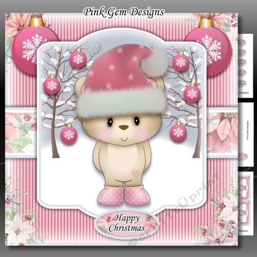 Baby Bears First Christmas 2 Mini Kit