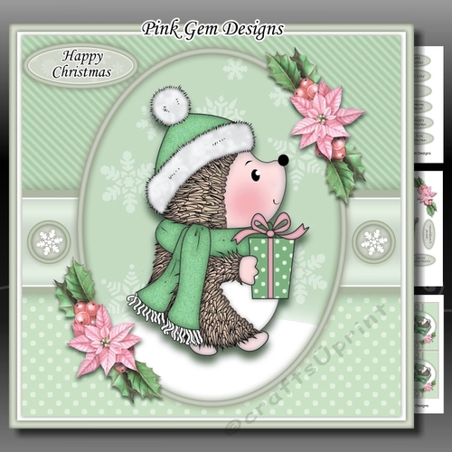 Christmas Hedgy 3 Mini Kit