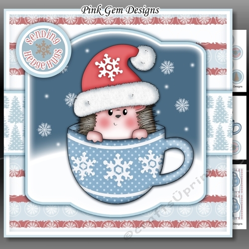 Hedgy Christmas Cup Mini Kit