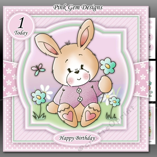Spring Bunny Pink Mini Kit With Ages 1 to 9 yrs