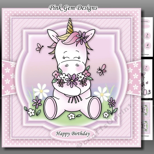 Spring Unicorn Pink Mini Kit With Ages 1 to 9yrs