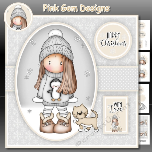 Chloe in Penguin Jumper 2 Mini Kit