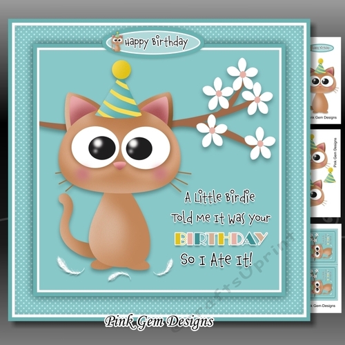 A Little Birdie Cat Mini Kit