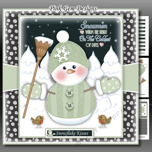 Snowflake Kisses 3 Mini Kit
