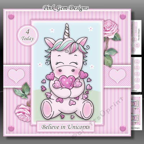 Believe In Unicorns Mini Kit With Ages 1 to 10 yrs