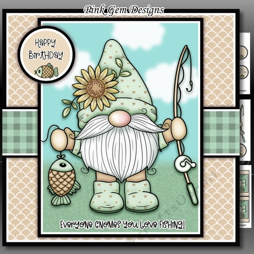 Everyone Gnomes You Love Fishing Mini Kit