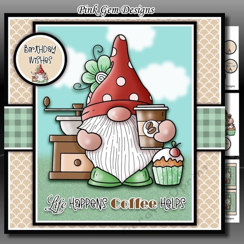 Coffee Helps Gnome Mini Kit