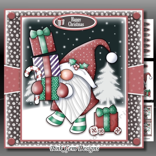 Gnome With Gifts 2 Mini Kit