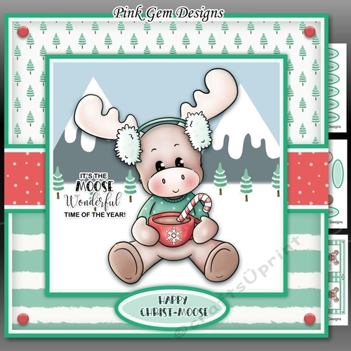 Christ-Moose Kisses Mini Kit