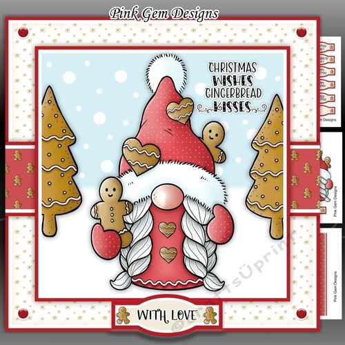 Gingerbread Girl Gnome Mini Kit