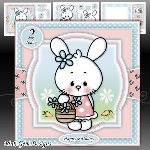 Spring Bunny Mini Kit With Ages 1 to 8 yrs