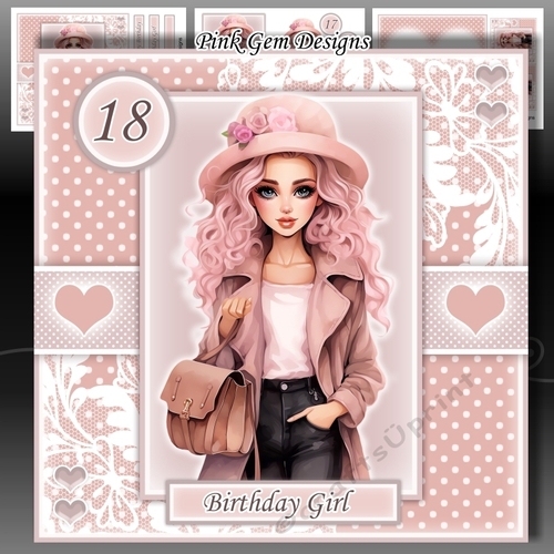 Birthday Girl 12 Mini Kit With Ages 15 - 21 Yrs