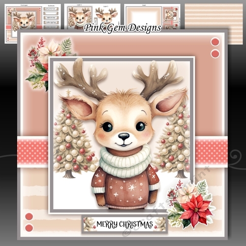 Cosy Reindeer Mini Kit
