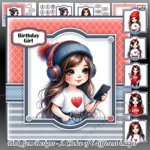 Gaming Girl Mini Kit With Ages 4yrs to 14Yrs