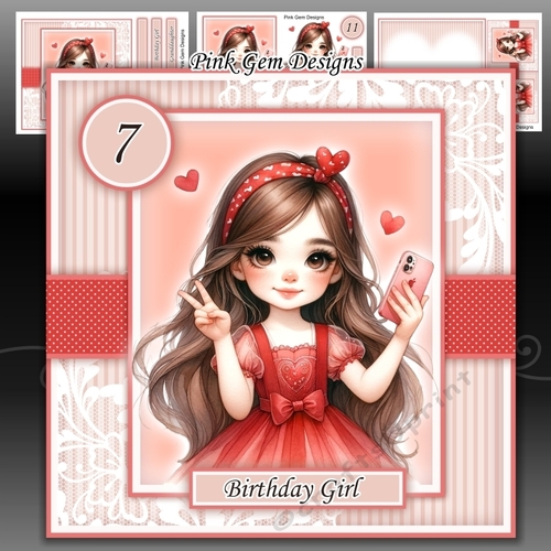 Little Birthday Girl Mini Kit With Ages 5 Yrs to 11 Yrs