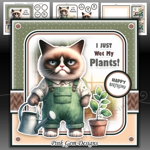 Wet My Plants Mini Kit Birthday/Fathers Day