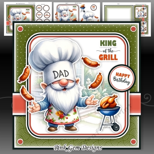 King Of The Grill Mini Kit Birthday/Fathers Day