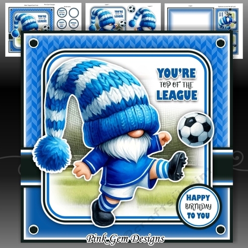 Top Of The League Blue Mini Kit Birthday/Fathers Day